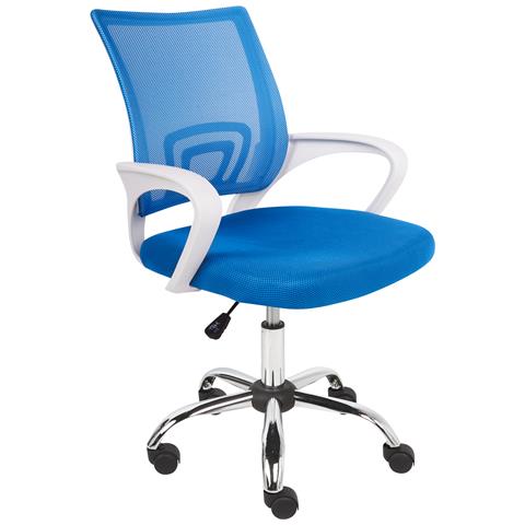 Sedia Da Ufficio Solid Blu - Foto 1