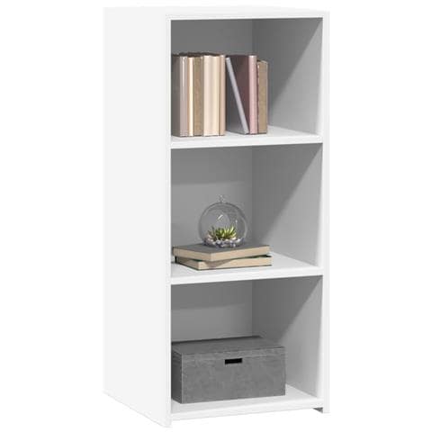 Credenza Bianca 40x41x93 Cm In Legno Multistrato - Foto 3
