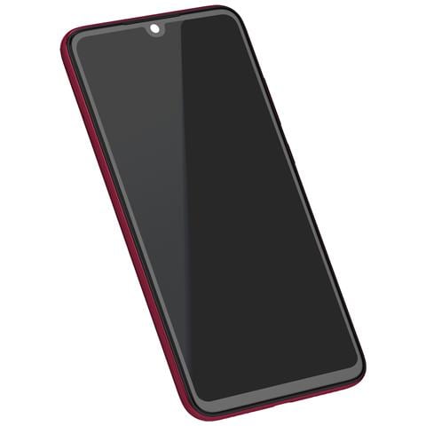 Schermo Redmi Note 7 Lcd + Vetro Touch + Frame Originale, Rosso - Foto 4