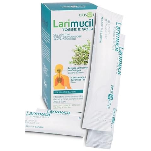 Larimucil Tosse Gola 12 Bustine 10 Ml - Foto 1