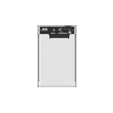 2139U3 Box Esterno HDD Enclosure 2.5" SataIII Type-B - Trasparente - Foto 2