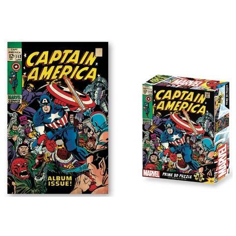 Puzzle Grandi Giochi Pua18000 Prime 3d Marvel Capitan America - Foto 1