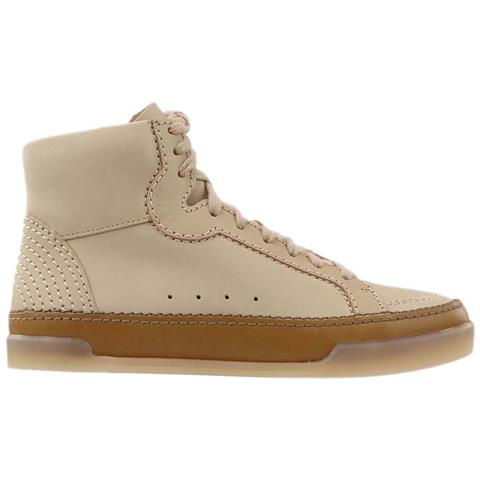 Scarpe Da Ginnastica Alte In Pelle Beige Clarks Donna Hidi Haze 36 - Foto 1