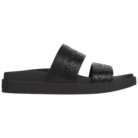 Ergo Slide Mono Ciabatte Pelle Scarpe Donna Nero Eu 41, Hw0hw01535 0gn - Foto 1