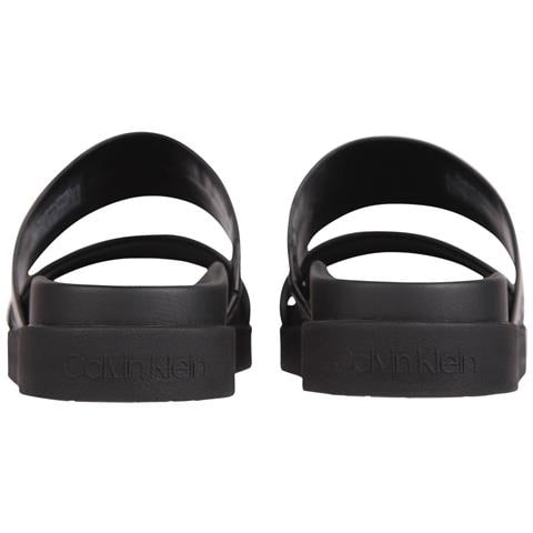 Ergo Slide Mono Ciabatte Pelle Scarpe Donna Nero Eu 41, Hw0hw01535 0gn - Foto 3