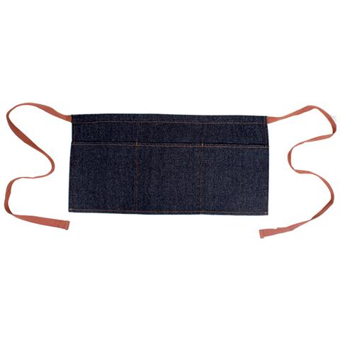 Grembiule In Denim A Mezza Vita Blue - Foto 5