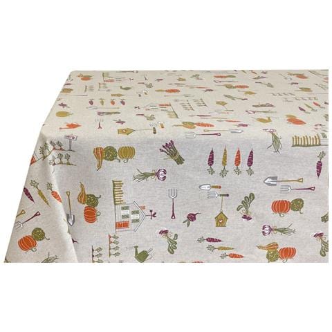 Tovaglia Per Salotto Cucina In Miros Misto Cotone Made In Italy Orto Rp 140x300 Orto - Foto 5