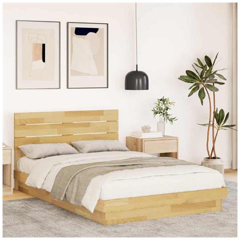 Struttura Letto Con Testiera Senza Materasso 120x200 Cm - Foto 1