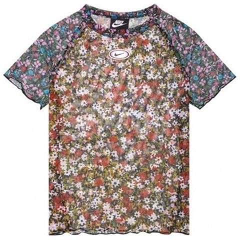 Top Donna Sportswear Mesh Short Sleeve - Foto 1