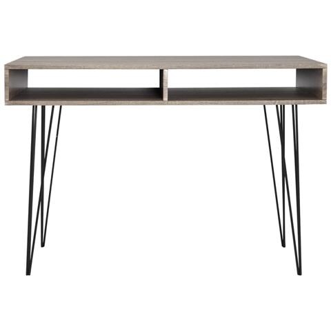 Lusso Casadino -  Scrivania Con 2 Scomparti Grigia - Foto 1