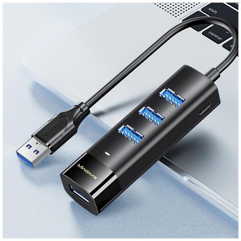 Hub Usb 3.0 A 4 Porte: Espandi La Connettività Del Tuo Laptop 1.5m - Foto 4