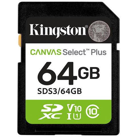 64gb Sdxc Canvas Select Plus Gen3 100mb/s C10 Uhs-i U1 V10 - Foto 1
