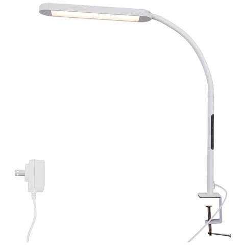 Lampada Da Tavolo A Led Dimmerabile - Lampada A Morsetto Illuminante Da 11 W Per Ufficio E Soggiorno - Foto 1