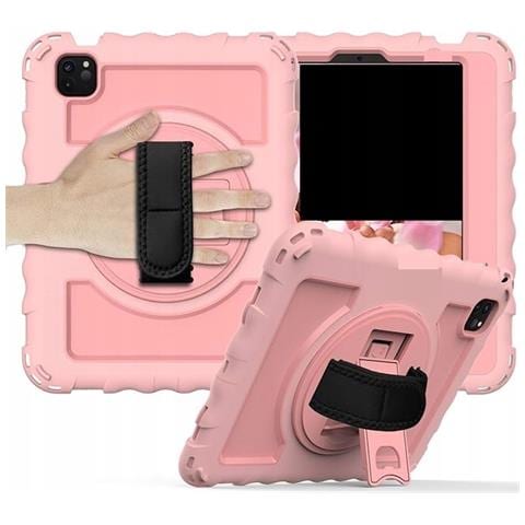 Custodia Per Samsung Tab A 10.1"" 2019 Con Supporto E Tracolla Rosa - Foto 1