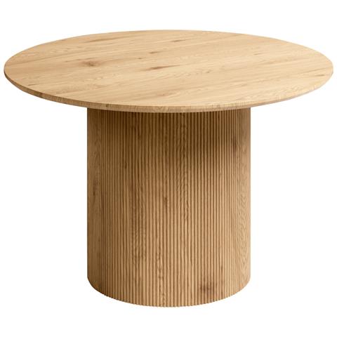 Tavolo Da Pranzo Sheho Marrone Chiaro 120 Cm 120 Cm - Foto 2