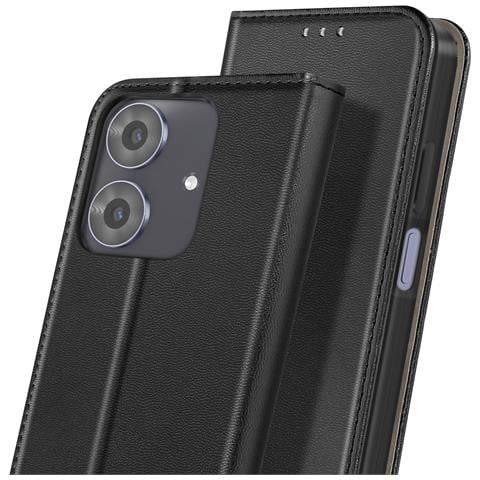 Custodia A Libro Per Realme Note 60 Con Portacarte E Funzione Supporto Video - Foto 5
