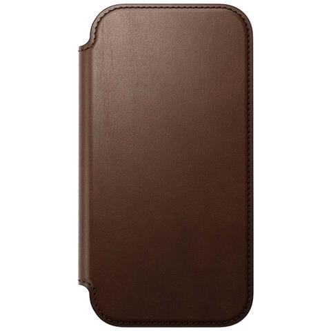 Custodia Folio Per Iphone 17 Magsafe Con Porta-carte E Chiusura Magnetica, Marrone - Foto 5