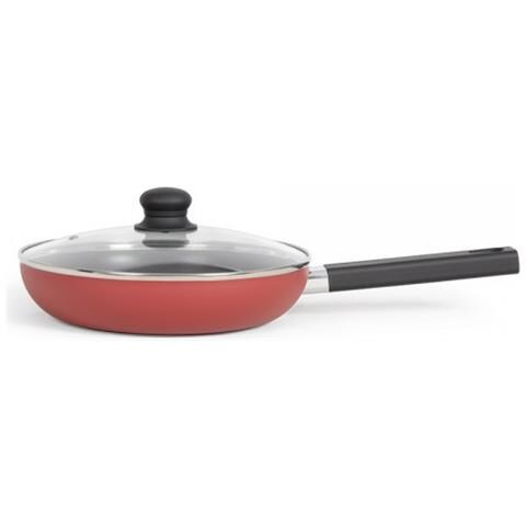 Padella Antiaderente Da 26 Cm Con Coperchio - Mep153r - Foto 2