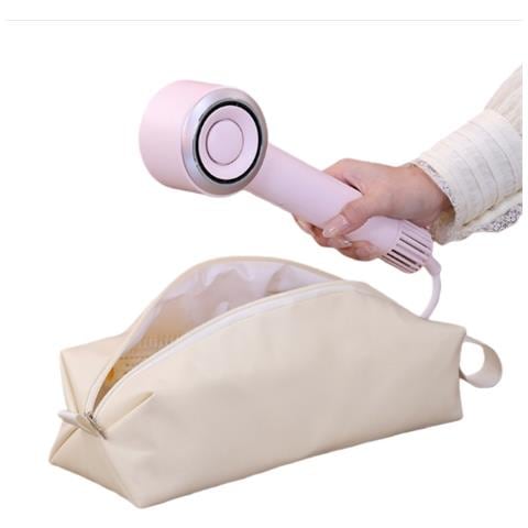 Custodia Da Viaggio Portatile Compatibile Con Asciugacapelli /piastra /arricciacapelli Dyson - Beige Beige - Foto 5