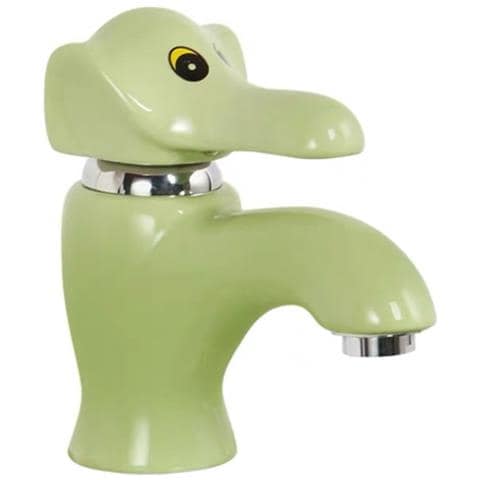 Rubinetto per lavabo da bagno, Blackswan, tipo M289 Elephant, modello verde, misura 16 cm - Foto 1