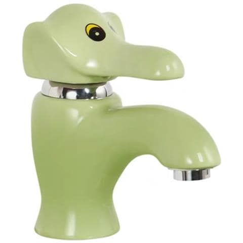 Rubinetto per lavabo da bagno, Blackswan, tipo M289 Elephant, modello verde, misura 16 cm - Foto 4