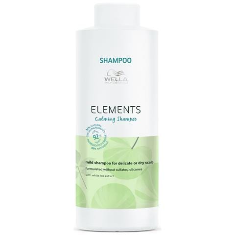 , Elements Calming, Senza Silicone, Shampoo Per Capelli, Per Calmare, 1000 Ml - Foto 1