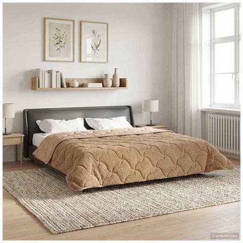 Duvet Estivo Talpa 200 x 240 cm Microfibra e Fleece Teddy - Foto 2
