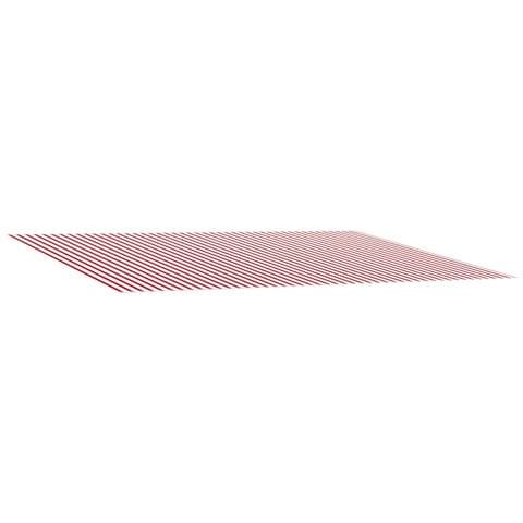 Telo di ricambio per tenda da sole Rosso e Bianco 600 × 350 cm - Foto 1