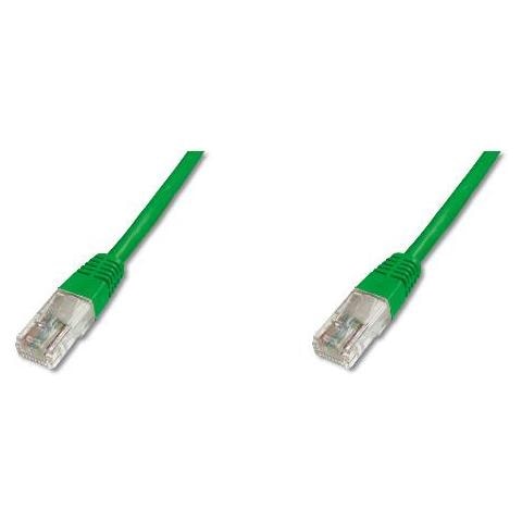 Cavo Rete Utp Cat. 5E Non Schermato 2 m - Verde - Foto 1