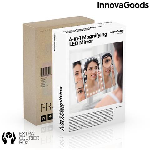Specchio A Led Con Ingrandimento 4 In 1 V0100904 - Foto 2
