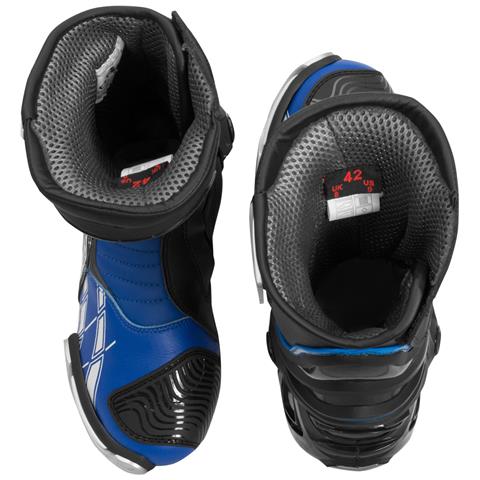 Stivali Omologati Ce Moto Quad Motocross Touring Sport Blu 41 - Foto 5