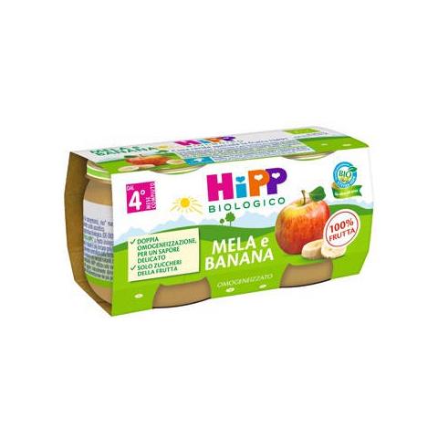 Omogeneizzato Frutta Gr. 80x2 - Mela E Banana - Foto 1