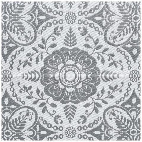 Tappeto Da Esterni Grigio Chiaro 190x290 Cm In Pp - Foto 2