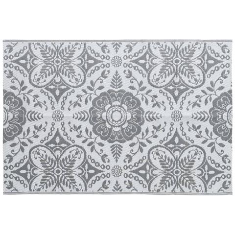 Tappeto Da Esterni Grigio Chiaro 190x290 Cm In Pp - Foto 6