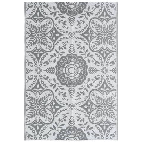 Tappeto Da Esterni Grigio Chiaro 190x290 Cm In Pp - Foto 1