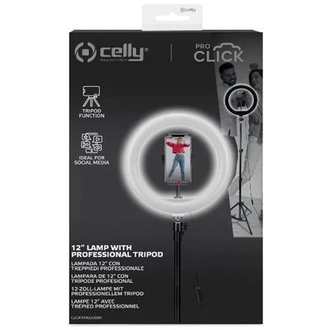 Treppiedi Professionale Celly Con Ring Light E Telecomando Multifunzione - Foto 16