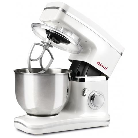 Impastatore Gastronomo Potenza 1000 Watt Colore Acciaio Inox e Bianco - Foto 2