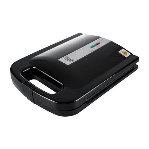 Sandwich Maker Ad 3055 200 W, Numero Di Piastre 4, Nero - Foto 1