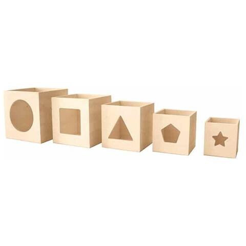 5 Cubi Gigons In Legno ??? (dimensioni) - Foto 2