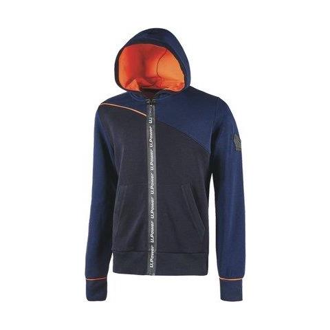 Felpa Full Zip + Cappuccio Jupiter U-power - Foto 1
