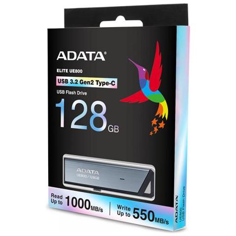 Chiavetta Usb Adata Elite Ue800 128 Gb Usb-c 3.2 Gen2 - Foto 1