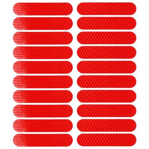 Adesivo Riflettente Per Scooter Xiaomi M365 Red - Foto 4