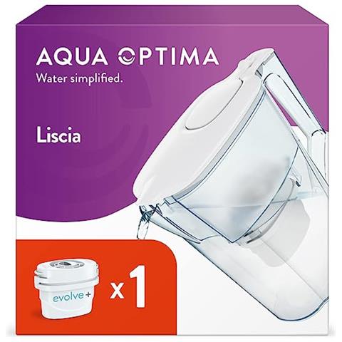 Liscia Caraffa Filtro Acqua e Cartucce Filtro Acqua 1 x 30 Giorni Evolve Capacità 2,5 Litri - Foto 5