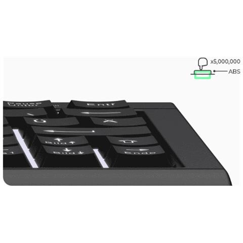 Tastiera Cablato KSK-3010ELC(DE)  (Layout Tedesco) Colore Nero - Foto 4