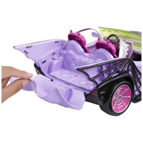 Monster High - Ghoul Convertibile - Auto Con Animale - Bambola - Monster High - Hhk63 - Monster High Fashion Doll - Foto 1