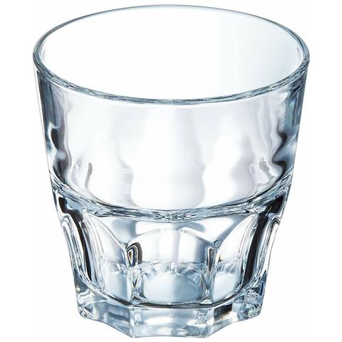 Set Di Bicchieri Granity Trasparente 6 Pezzi (20 Cl) - Foto 4