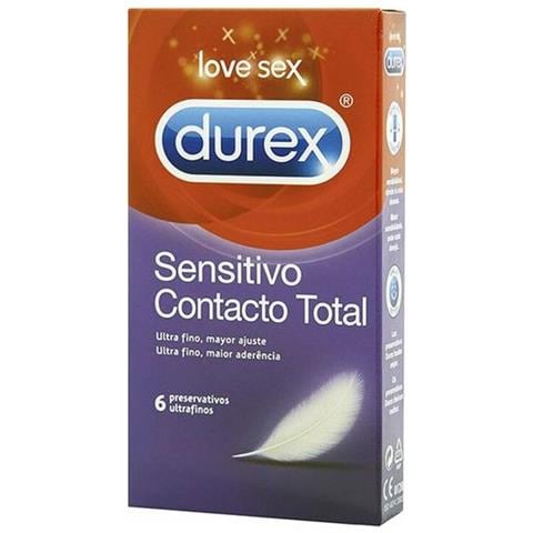 Preservativi Durex Sensitivo Contacto Total 6 Pezzi 1 Pezzi - Foto 2