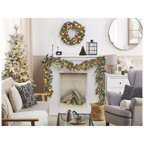 Festone Natalizio Innevato Led 270 Cm Paimio - Foto 1