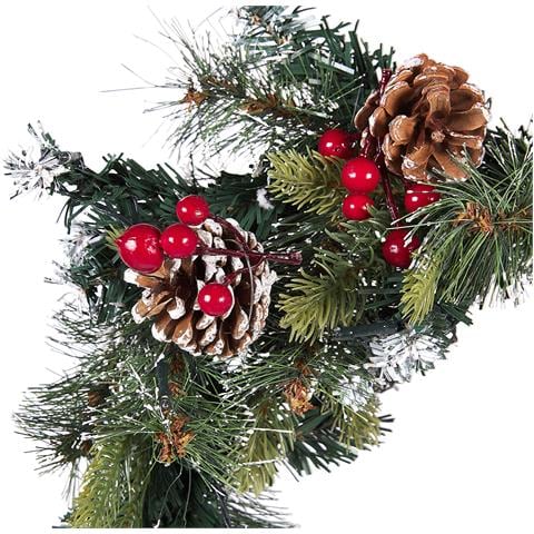 Festone Natalizio Innevato Led 270 Cm Paimio - Foto 7