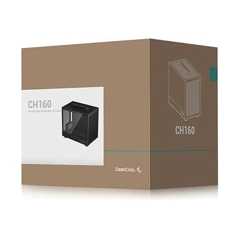 Case CH160 WH Mini-ITX 3 Porte USB 3.2-A /C Colore Nero (Finestrato) - Foto 6